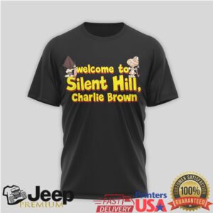 Welcome To Silent Hill Charlie Brown Peanuts Mashup T Shirt Welcome To Silent Hill Charlie Brown Peanuts Mashup T Shirt