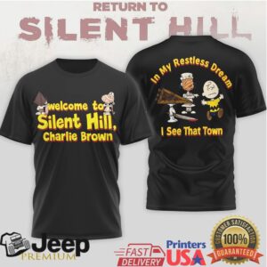 Welcome To Silent Hill Charlie Brown Peanuts Mashup T Shirt