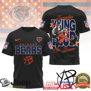 Yungblud x Chicago Bears Zoombie Yung Bud NFL Fan Apparel