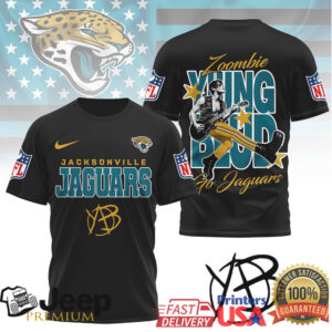 Yungblud x Jacksonville Jaguars Zoombie Yung Bud NFL Shirt