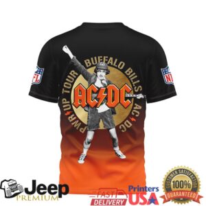 ACDC x Buffalo Bills Power Up Tour T Shirt