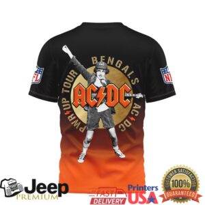 ACDC x Cincinnati Bengals Power Up Tour T Shirt