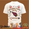 NFL Cincinnati Bengals International Cat Day Paw Print Graphic T Shirt NFL Cincinnati Bengals International Cat Day Paw Print Graphic T Shirt