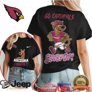 Arizona Cardinals Scooby Doo Football Fan T Shirt Arizona Cardinals Scooby Doo Football Fan T Shirt