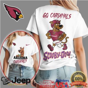 Arizona Cardinals Scooby Doo Football Fan T Shirt