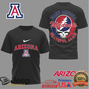 Arizona Wildcats Make Arizona Grateful Again Steal Your Face T Shirt