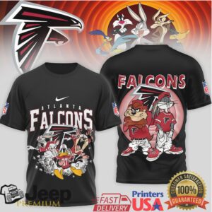 Atlanta Falcons Looney Tunes Streetwear Style NFL T Shirt