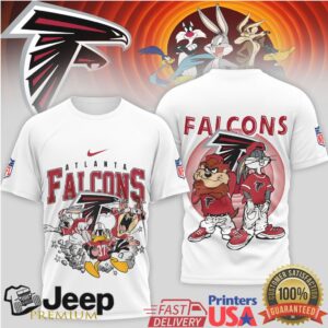Atlanta Falcons Looney Tunes Streetwear Style NFL T Shirt