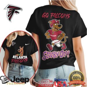 Atlanta Falcons Scooby Doo Football Go Falcons T Shirt Atlanta Falcons Scooby Doo Football Go Falcons T Shirt
