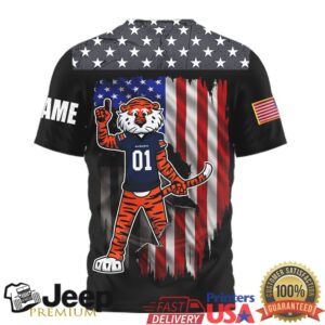 Auburn Tigers Custom Name We The People Patriotic American Flag T Shirt Auburn Tigers Custom Name We The People Patriotic American Flag T Shirt