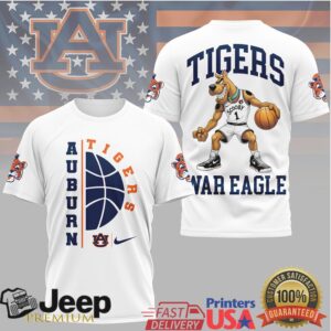Auburn Tigers War Eagle Scooby Doo Basketball T Shirt Auburn Tigers War Eagle Scooby Doo Basketball T Shirt