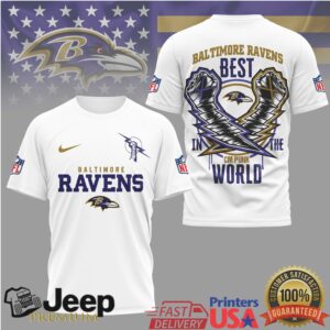 Baltimore Ravens CM Punk Best In The World NFL Graphic T Shirt Baltimore Ravens CM Punk Best In The World NFL Graphic T Shirt