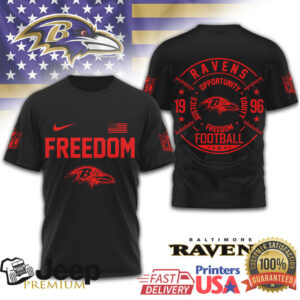 Baltimore Ravens Freedom Football Opportunity Justice Equity NFL T Shirt Baltimore Ravens Freedom Football Opportunity Justice Equity NFL T Shirt