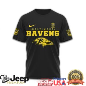 Baltimore Ravens ICE Federal Agent Logo Black T Shirt Baltimore Ravens ICE Federal Agent Logo Black T Shirt