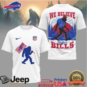Buffalo Bills Bigfoot We Believe Sasquatch NFL Pride Shirt Buffalo Bills Bigfoot We Believe Sasquatch NFL Pride Shirt