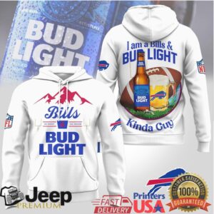Buffalo Bills Bud Light “I am a Bills & Bud Light Kinda Guy” Hoodie & T Shirt