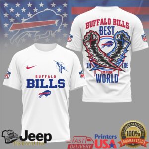 Buffalo Bills CM Punk Best In The World Crossover T Shirt Buffalo Bills CM Punk Best In The World Crossover T Shirt