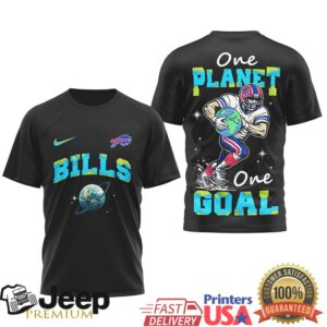 Buffalo Bills Earth Day One Planet One Goal Special Edition Earth Day T Shirt