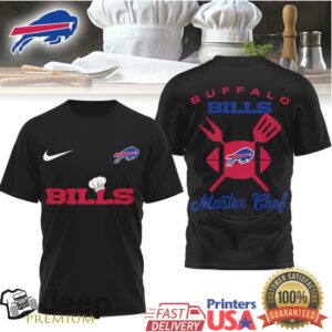 Buffalo Bills Master Chef Football BBQ T Shirt Buffalo Bills Master Chef Football BBQ T Shirt