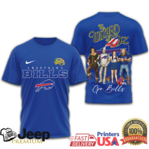 Buffalo Bills Wizard of Oz Character Sports T Shirt Buffalo Bills Wizard of Oz Character Sports T Shirt