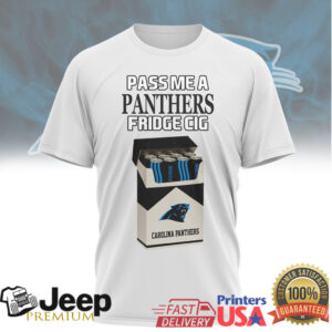 Carolina Panthers Fridge Cig T Shirt Funny Keep Pounding Parody