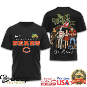 Chicago Bears Wizard of Oz “Go Bears” Fan T Shirt Chicago Bears Wizard of Oz “Go Bears” Fan T Shirt