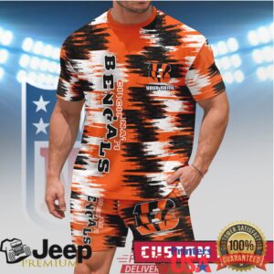 Cincinnati Bengals Personalized Custom Name Fan Gear Orange & Black Tiger Brush Set Cincinnati Bengals Personalized Custom Name Fan Gear Orange & Black Tiger Brush Set