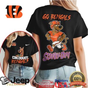 Cincinnati Bengals Scooby Doo Go Bengals NFL Fan T Shirt Cincinnati Bengals Scooby Doo Go Bengals NFL Fan T Shirt