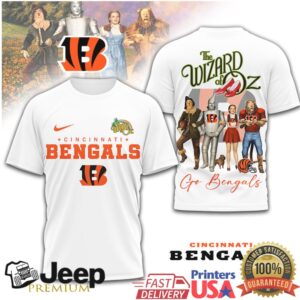 Cincinnati Bengals The Wizard of Oz Team Spirit Shirt