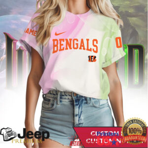 Cincinnati Bengals Wicked Emerald City Fantasy Custom Name T Shirt