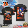 Carolina Panthers x Sonic the Hedgehog NFL Mashup Graphic T Shirt Carolina Panthers x Sonic the Hedgehog NFL Mashup Graphic T Shirt