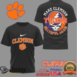 Clemson Tigers Make Clemson Grateful Again NCAA Graphic T Shirt