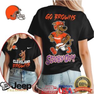 Cleveland Browns Scooby Doo Football Fan T Shirt Cleveland Browns Scooby Doo Football Fan T Shirt