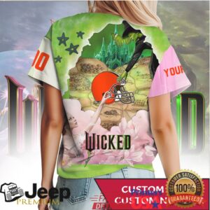 Cleveland Browns Wicked Witch of the West Custom Football Shirt Cleveland Browns Wicked Witch of the West Custom Football Shirt