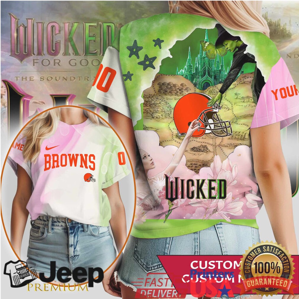 Cleveland Browns Wicked Witch of the West Custom Football Shirt Cleveland Browns Wicked Witch of the West Custom Football Shirt