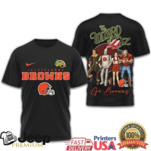 Cleveland Browns Wizard of Oz Dorothy & Friends T Shirt