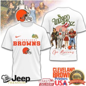 Cleveland Browns Wizard of Oz Dorothy & Friends T Shirt