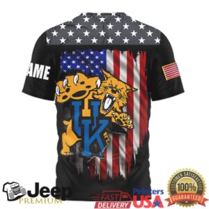 Custom Name Kentucky Wildcats Mascot We The People Patriotic USA Flag T Shirt Custom Name Kentucky Wildcats Mascot We The People Patriotic USA Flag T Shirt