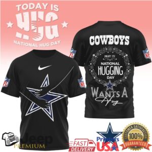Dallas Cowboys National Hugging Day “Wants A Hug” T Shirt