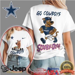 Dallas Cowboys Scooby Doo Go Cowboys NFL Football T Shirt