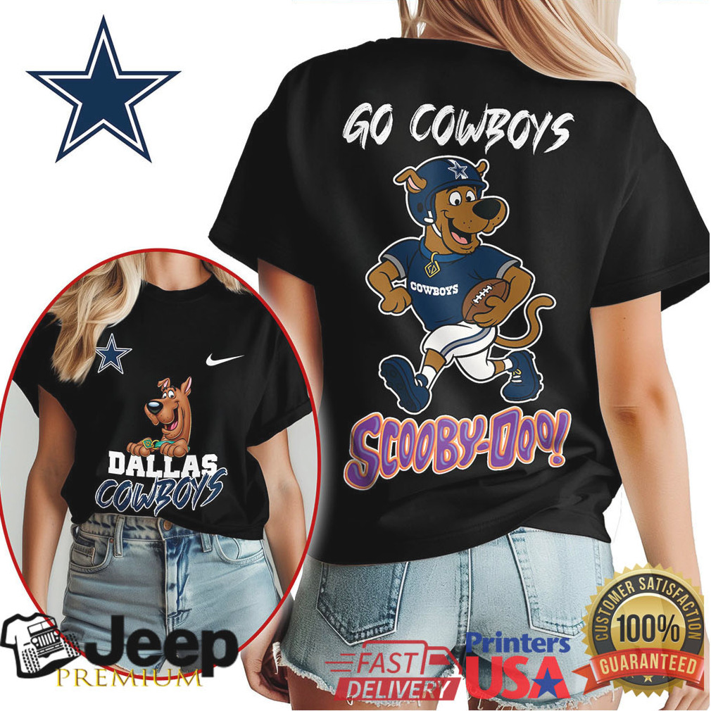 Dallas Cowboys Scooby Doo Go Cowboys NFL Football T Shirt Dallas Cowboys Scooby Doo Go Cowboys NFL Football T Shirt