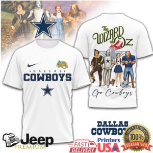 Dallas Cowboys x Wizard of Oz Movie Mashup T Shirt