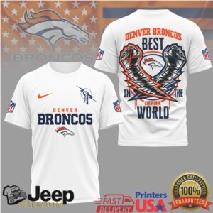 Denver Broncos CM Punk Best In The World NFL Graphic T Shirt Denver Broncos CM Punk Best In The World NFL Graphic T Shirt