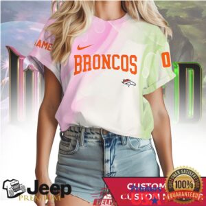 Denver Broncos Wicked Musical Crossover Custom 3D Printed Shirt