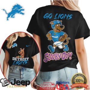 Detroit Lions Scooby Doo Football Fan T Shirt Detroit Lions Scooby Doo Football Fan T Shirt