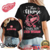 Arizona Coyotes This Teacher Loves Her Coyotes Back & Front Print T Shirt Arizona Coyotes This Teacher Loves Her Coyotes Back & Front Print T Shirt