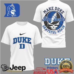 Duke Blue Devils Make Duke Grateful Again Steal Your Face Fan T Shirt