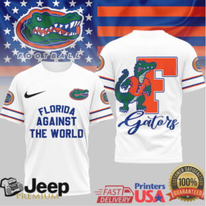 Florida Gators “Against The World” Albert Mascot T Shirt