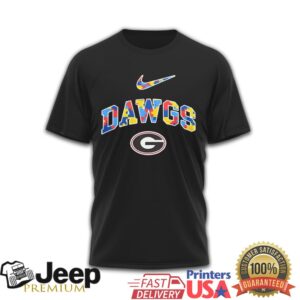 Georgia Bulldogs “Dawgs” Autism Awareness Puzzle Shirt Georgia Bulldogs “Dawgs” Autism Awareness Puzzle Shirt