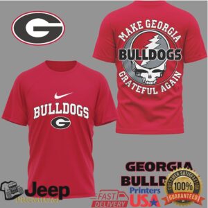 Georgia Bulldogs Make Georgia Grateful Again T Shirt Georgia Bulldogs Make Georgia Grateful Again T Shirt